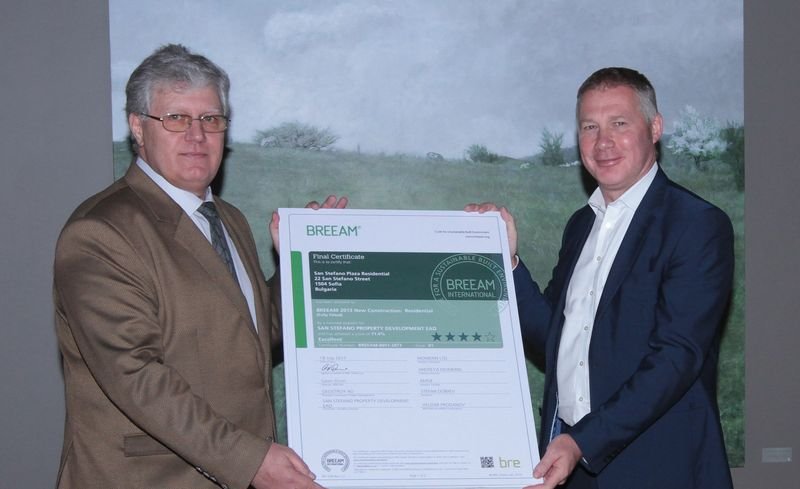 За пръв път жилища в София получиха световен "зелен" сертификат