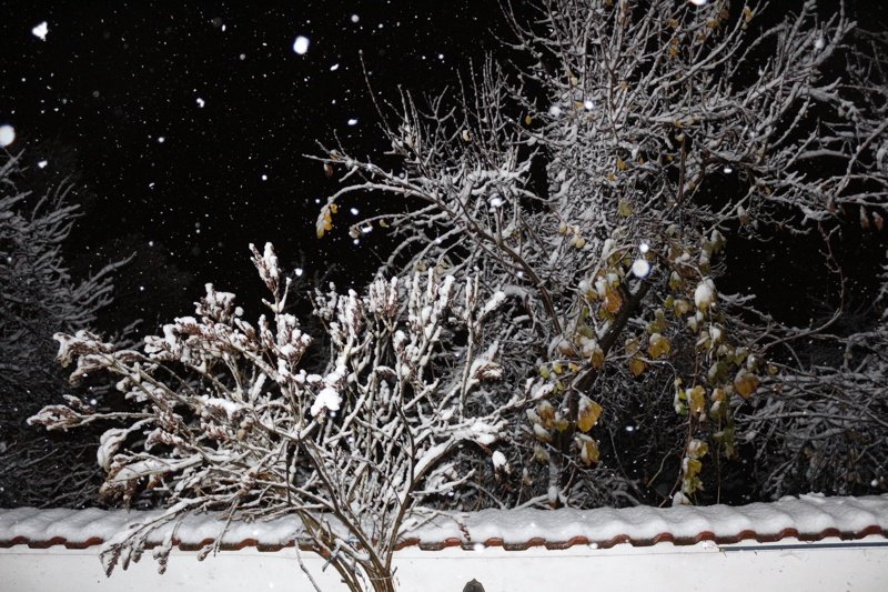 Циклонът "Татяна" покри България със сняг
