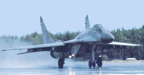 В Полша се разби изтребител МиГ-29