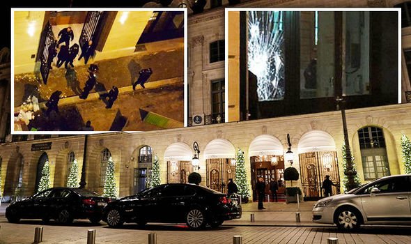 Крадци с брадви задигнаха бижута за милиони от парижкия хотел Риц