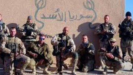 Войници от руската частна военна компания "Вагнер"