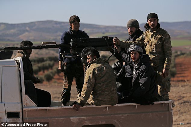Сирийските бунтовници търсят реванш, като се присъединяват към турската офанзива