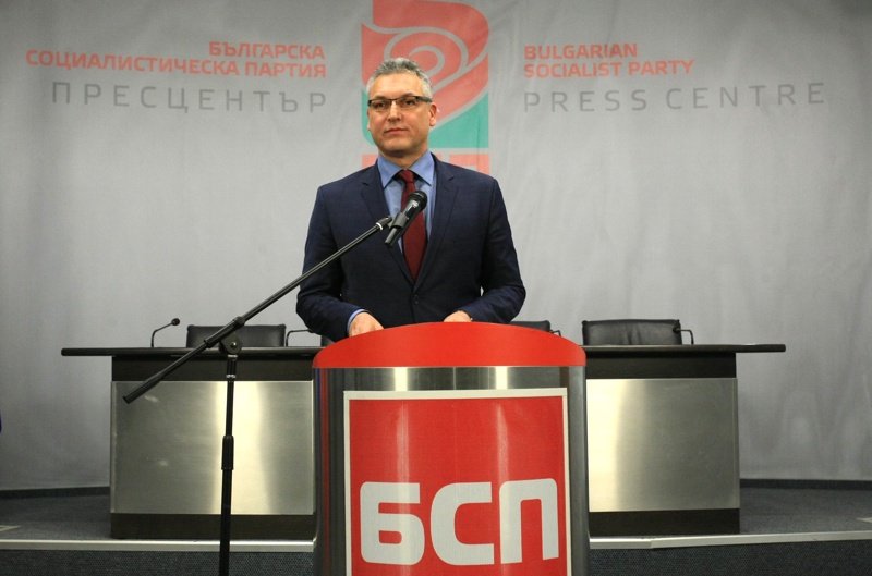 Валери Жаблянов, заместник-председател на Народното събрание. СН. БГНЕС