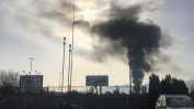 Пожар горя в цех за тръби в София, няма замърсяване на въздуха