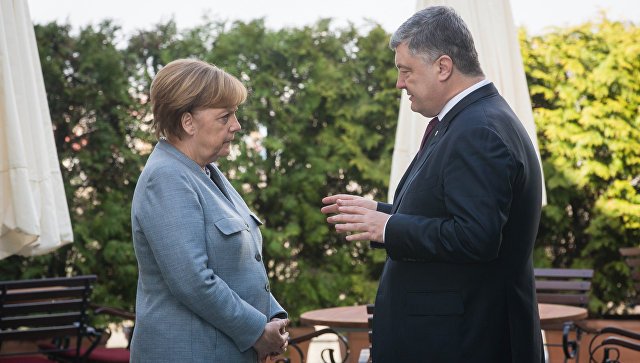Меркел и Порошенсок обсъдиха "Северен поток 2"