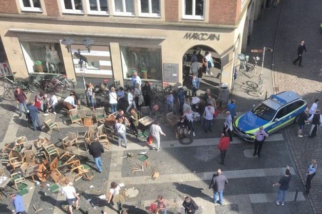 Атаката с ван в Мюнстер не е била терористична