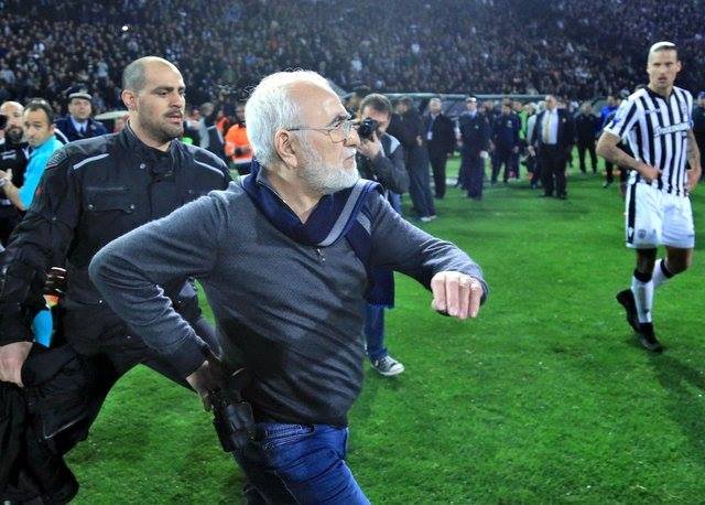 Президентът на ПАОК получи 3-годишна забрана да стъпва на гръцки стадион
