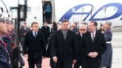 Словенският президент пристигна в София с първия директен полет от Любляна
