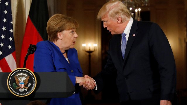 Меркел и Тръмп демонстрираха добри отношения, но запазиха различията си