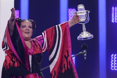 Израелката Нета триумфира на Евровизия 2018, сн. ЕПА/БГНЕС
