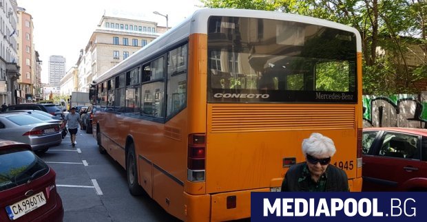Сн БГНЕС Маршрутът на временната автобусна линия пусната заради ремонт