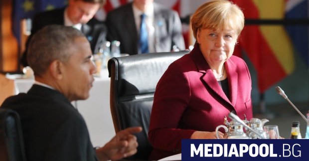 Барак Обама и Ангела Меркел Германската канцлерка Ангела Меркел казала