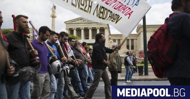 Сн Архив Обща стачкасрещу мерките за икономии в Гърция ще
