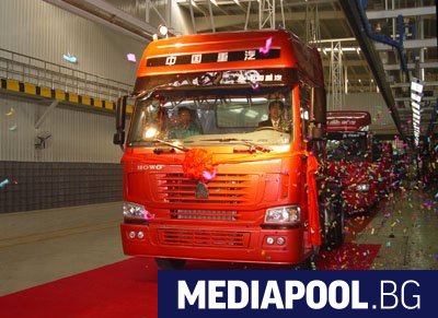 Камион на Синотрак Най-големият китайски производител на тежкотоварни камиони има
