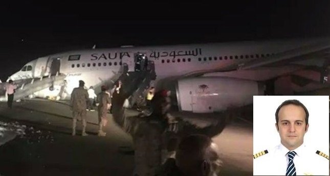Турски пилот на саудитски Airbus спаси 151 пътници с кацане "по корем"