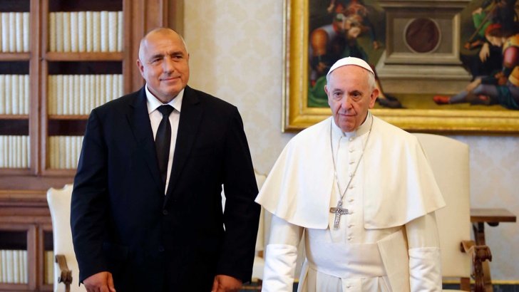 Борисов покани папата в София, за да не пада темата за Западните Балкани