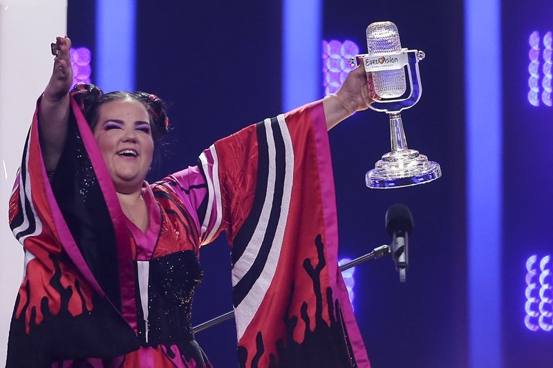 Израелката Нета триумфира на Евровизия 2018, сн. ЕПА/БГНЕС