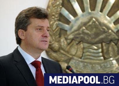 Президентът на Македония Георге Иванов очаквано отказа да подпише договора