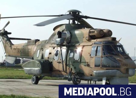 Хеликоптер Кугър Два вертолета “Кугър” ще бъдат дооборудвани за гасене