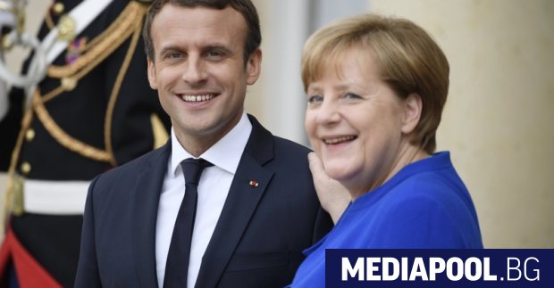 Еманюел Макрон и Ангела Меркел Франция и Германия са решени