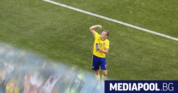 Сн. ЕПА/БГНЕС Отборът на Швеция победи много трудно с 1:0