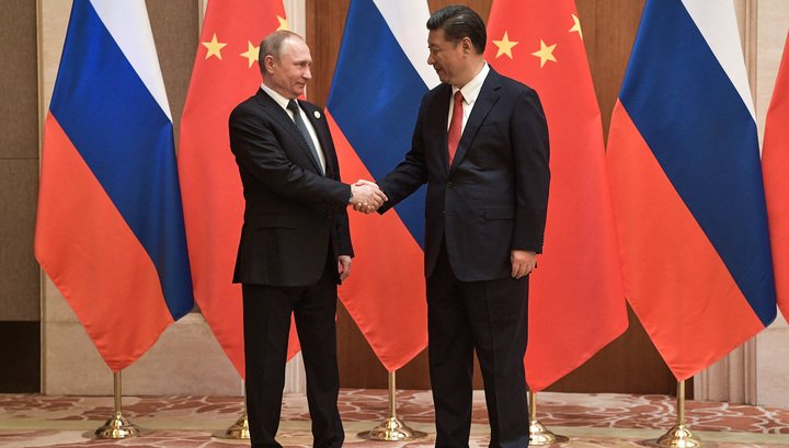 Владимир Путин и Си Дзинпин