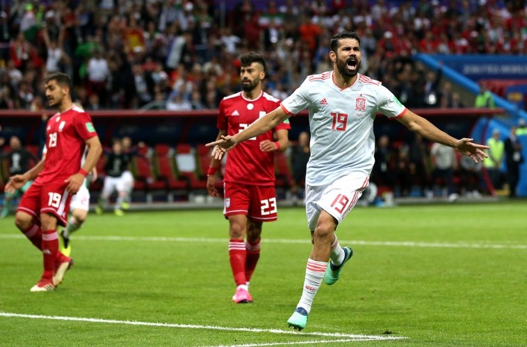 Испания и Португалия се изравниха на върха след минимални победи над Иран и Мароко