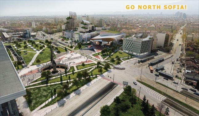 Новият център на София - около Централна гара