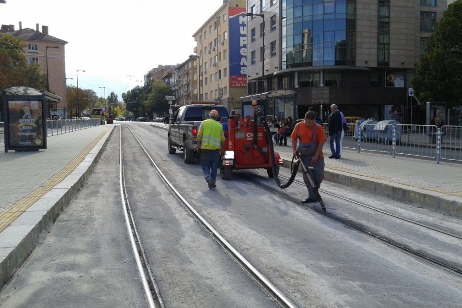 Три софийски булеварда ще имат обособено трасе за трамвай и автобус