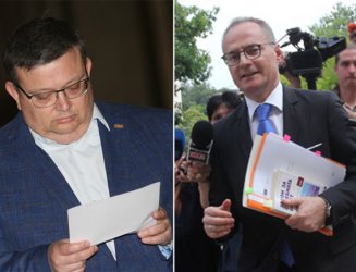 Властта търси "соломоновско" решение с изпращането на Цацаров и Панов в КС