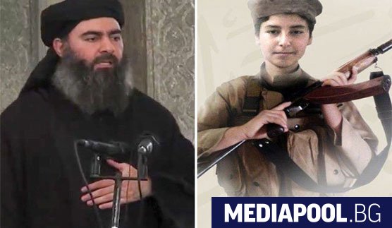 Лидерът на Ислямска държава Абу Бакр ал Багдади и предполагаемият