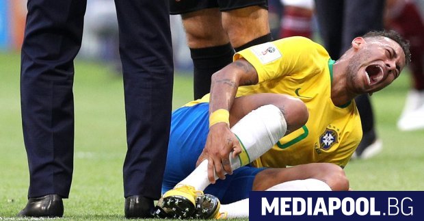 Голямата звезда на Бразилия Неймар е прекарал 13 50 минути в