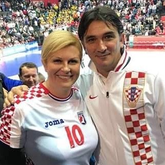 Снимка на Златко Далич с президента на Хърватия