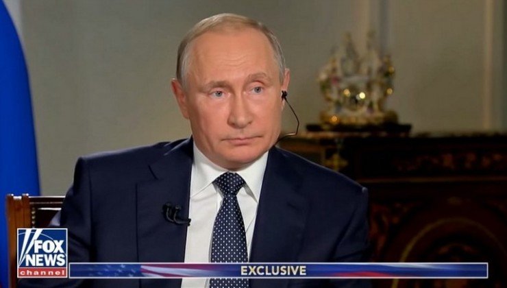 Владимир Путин в интервю за телевизия Фокс