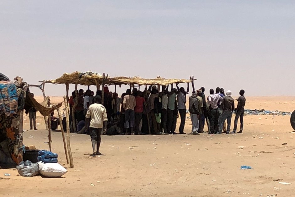 Мигранти, прогонени от Алжир в Нигер