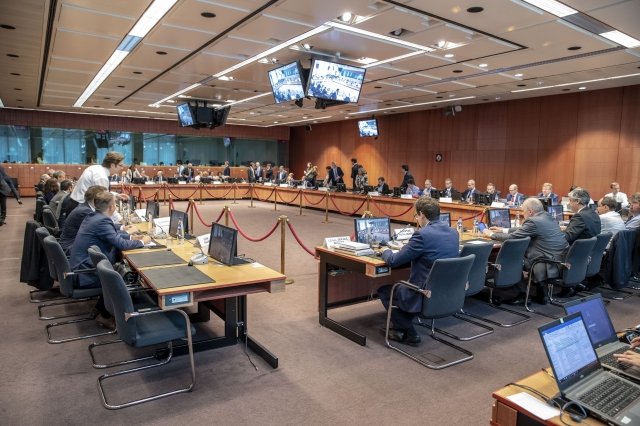 Заседанието на Еврогрупата на 12 юли.