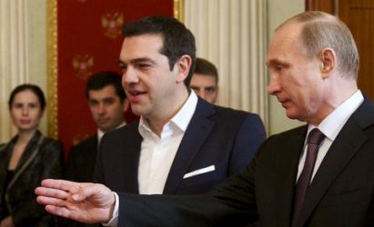 Алексис Ципрас и Владимир Путин