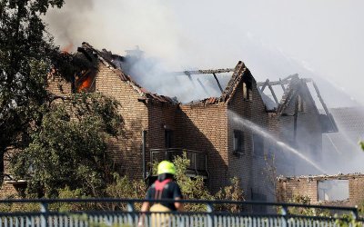 Десетки пострадали при пожар в германски град