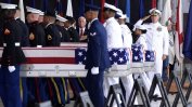 В Хавай бяха посрещнати останките на 55 американски войници, убити в Корейската война