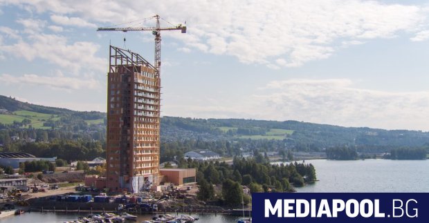 Norge har den høyeste skyskraperen i tre i verden