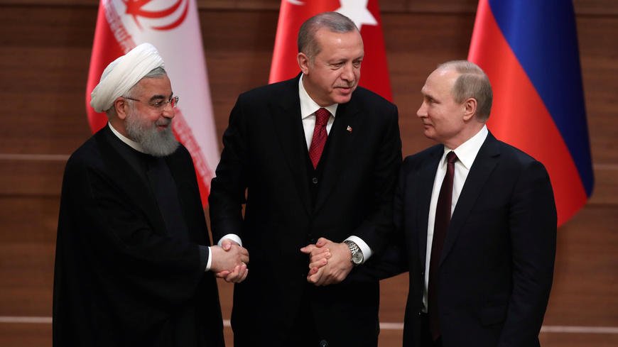 Рохани, Ердоган и Путин