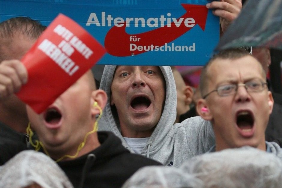 "Алтернатива за Германия" е най-популярната партия в източната част на Германия