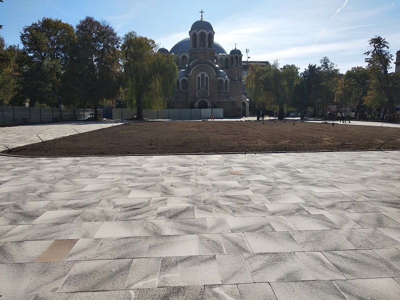 Ремонтът в центъра на София възмути и кмета на района