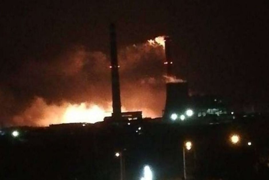 Пожарът в ТЕЦ-Сливен е тръгнал от самозапалили се въглища