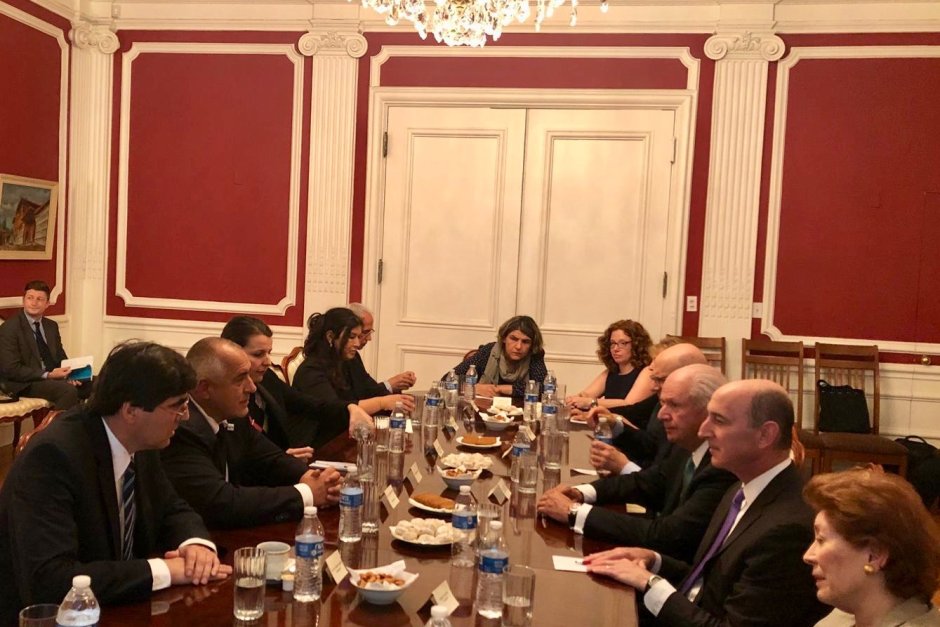 Борисов иска помощ от еврейската общност в САЩ за падане на визите за българи