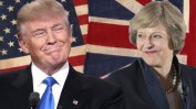 Тръмп и Тереза Мей обсъдиха "амбициозно търговско споразумение след Брекзит"