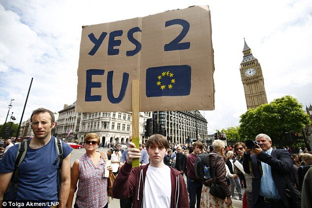 Над един милион британци искат втори референдум за Брекзит