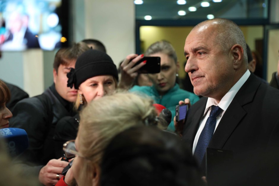 Борисов обясни пред журналисти, че "Турски поток" е станал "Български", сн. МС