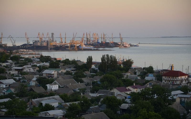 Украинското пристанище на Азовско море Бердянск
