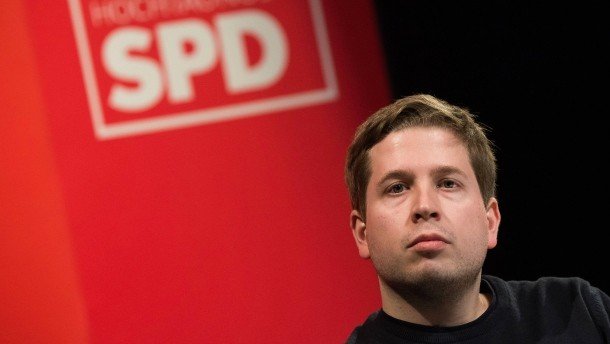 Лидерът на младежкото крило на Германската социалдемократическа партия Кевин Кюнерт